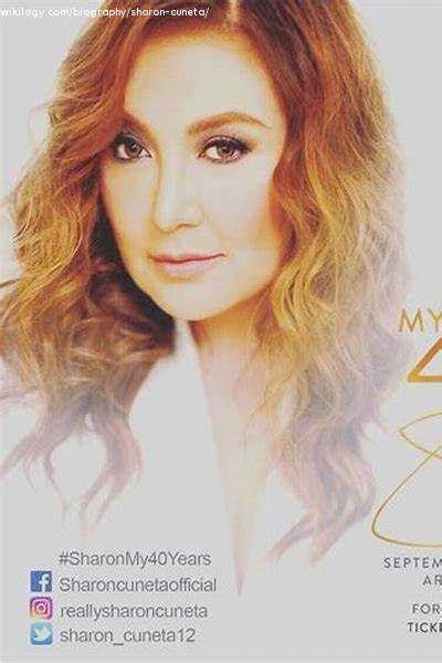 sharon cuneta age|sharon cuneta net worth 2022.